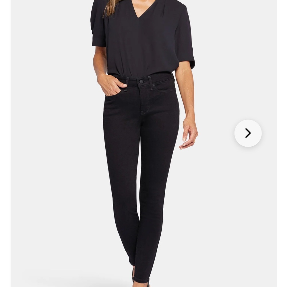 NYDJ Women's Classic Black Skinny Jeans